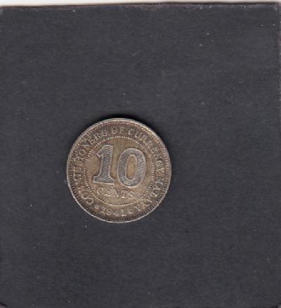 Beschrijving: 10 Cent GEORGE VI